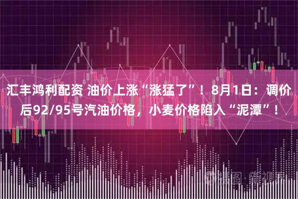 汇丰鸿利配资 油价上涨“涨猛了”！8月1日：调价后92/95号汽油价格，小麦价格陷入“泥潭”！
