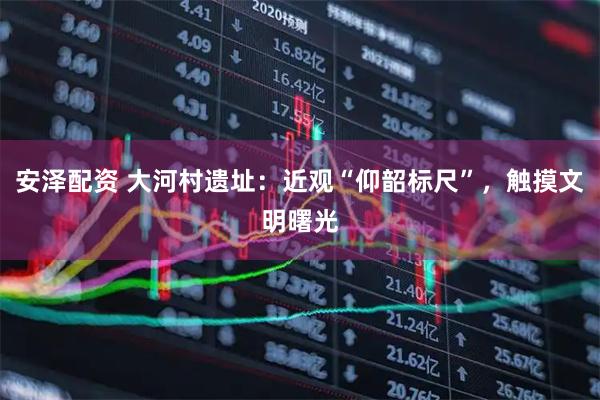 安泽配资 大河村遗址：近观“仰韶标尺”，触摸文明曙光