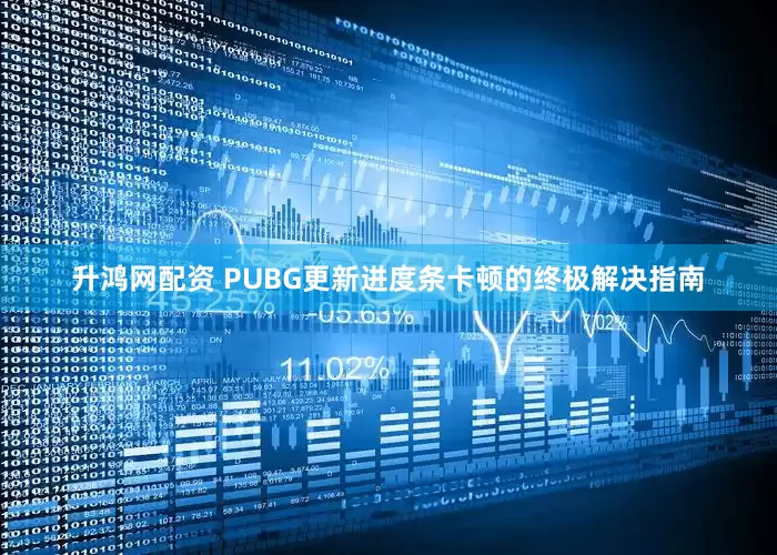 升鸿网配资 PUBG更新进度条卡顿的终极解决指南