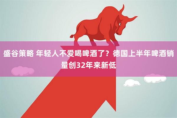盛谷策略 年轻人不爱喝啤酒了？德国上半年啤酒销量创32年来新低