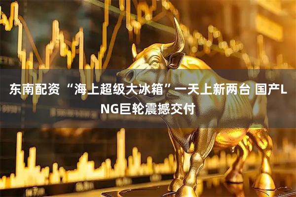 东南配资 “海上超级大冰箱”一天上新两台 国产LNG巨轮震撼交付